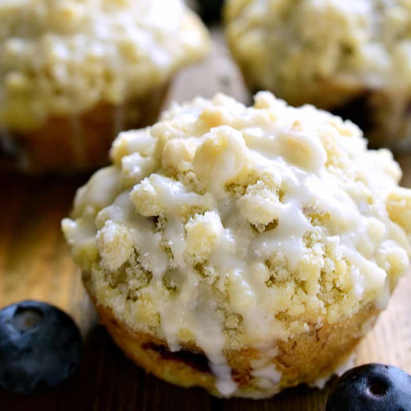 Banana Blueberry Muffins