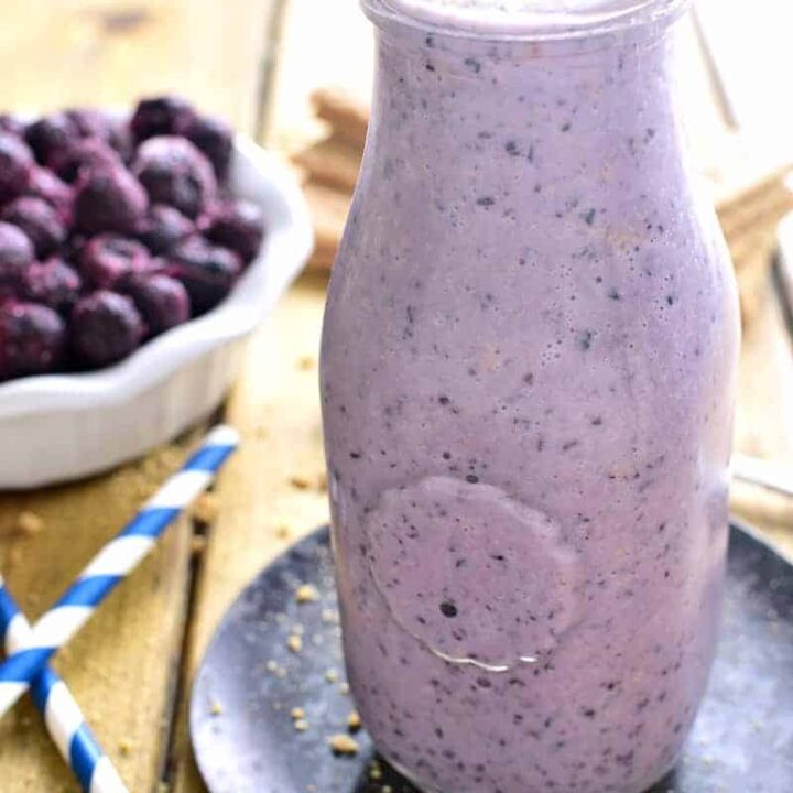 Blueberry Pie Smoothie