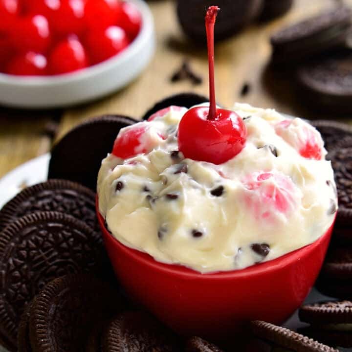 Chocolate Cherry Amaretto Dip