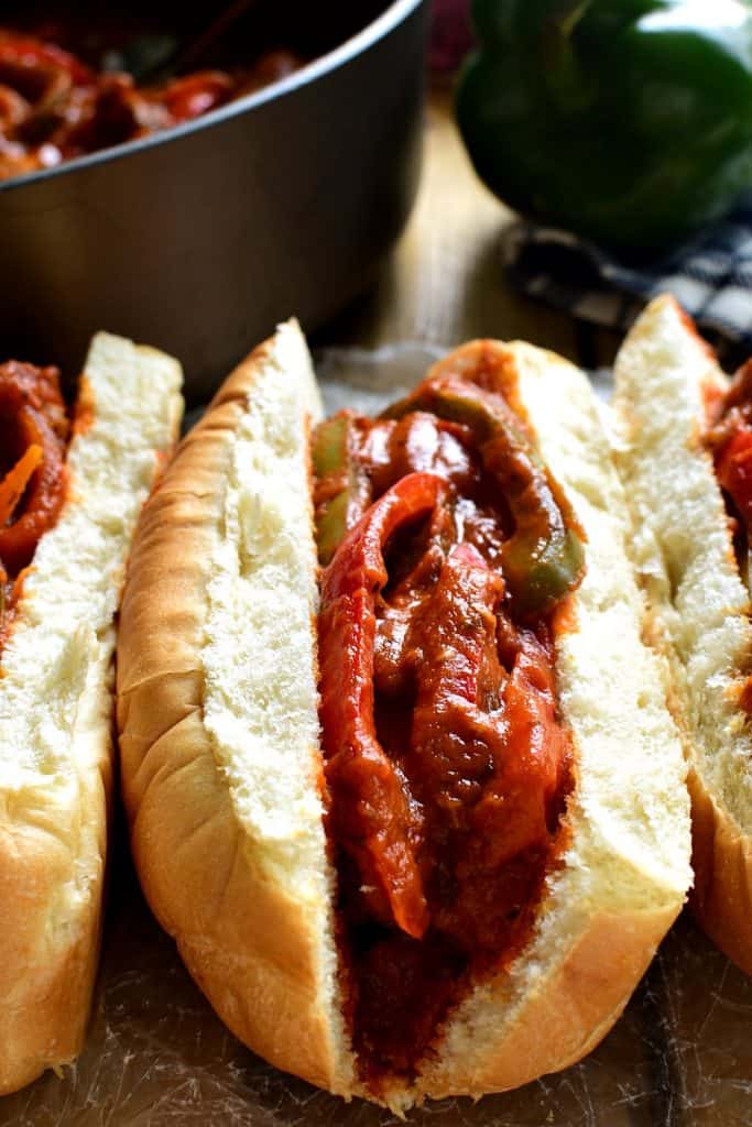 Sausage and Pepper Sandwiches