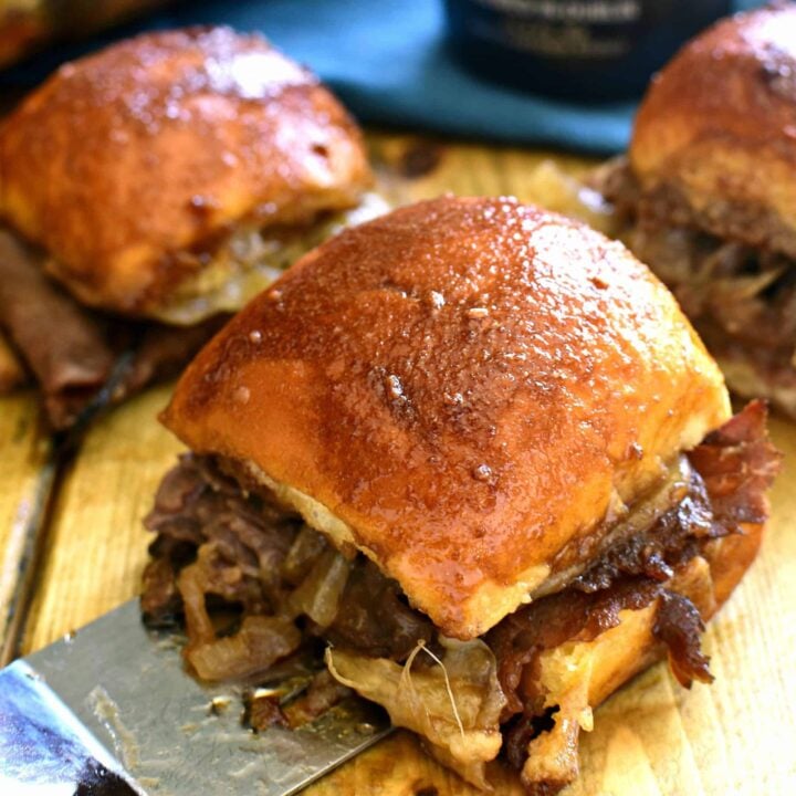 Guinness Beef Sliders