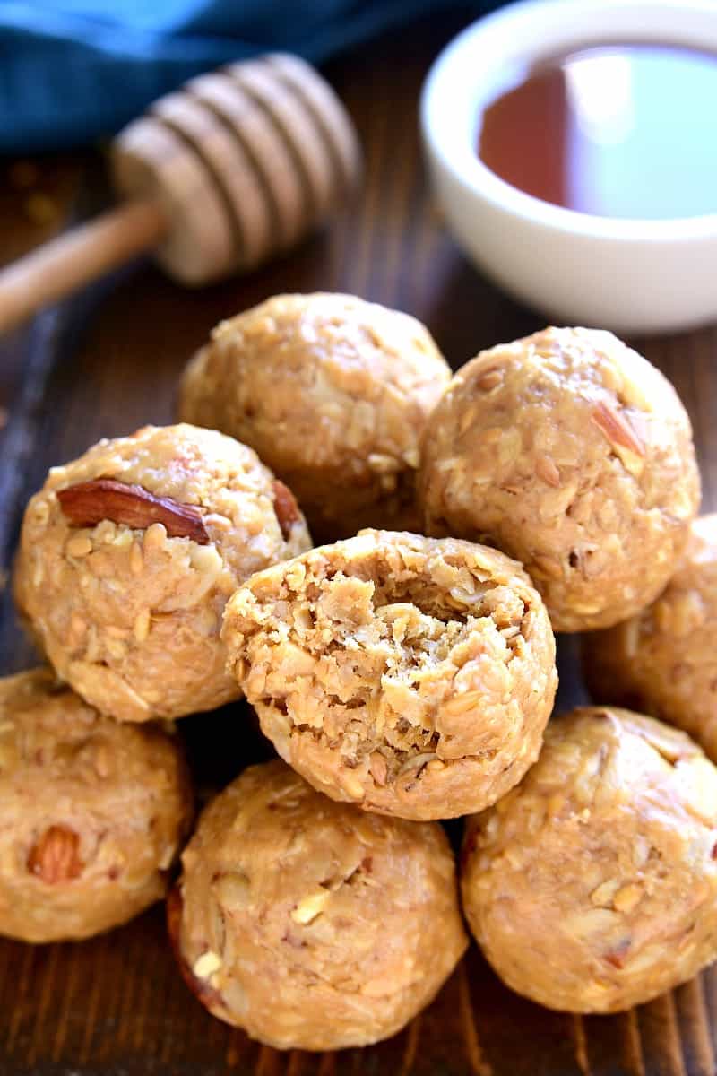 Honey Almond Energy Bites Lemon Tree Dwelling