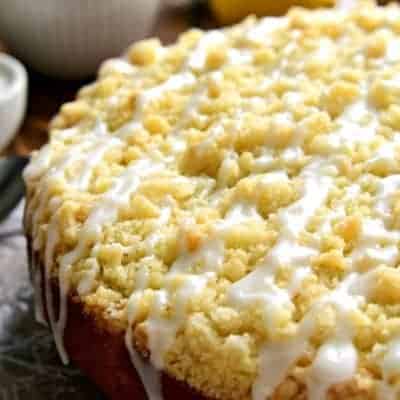 This Lemon Raspberry Coffee Cake is the perfect cake for spring! This delicious coffee cake will enhance your brunch menu or with your next cup of coffee!