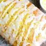 This Lemon Zucchini Bread combines two favorites in one delicious loaf of bread! This quick snack or easy breakfast idea is a great way to sneak in veggies!