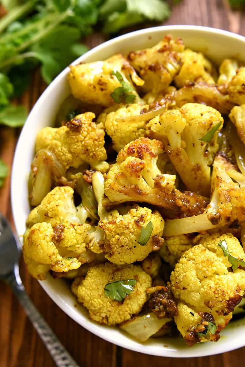 Curry Roasted Cauliflower Lemon Tree Dwelling