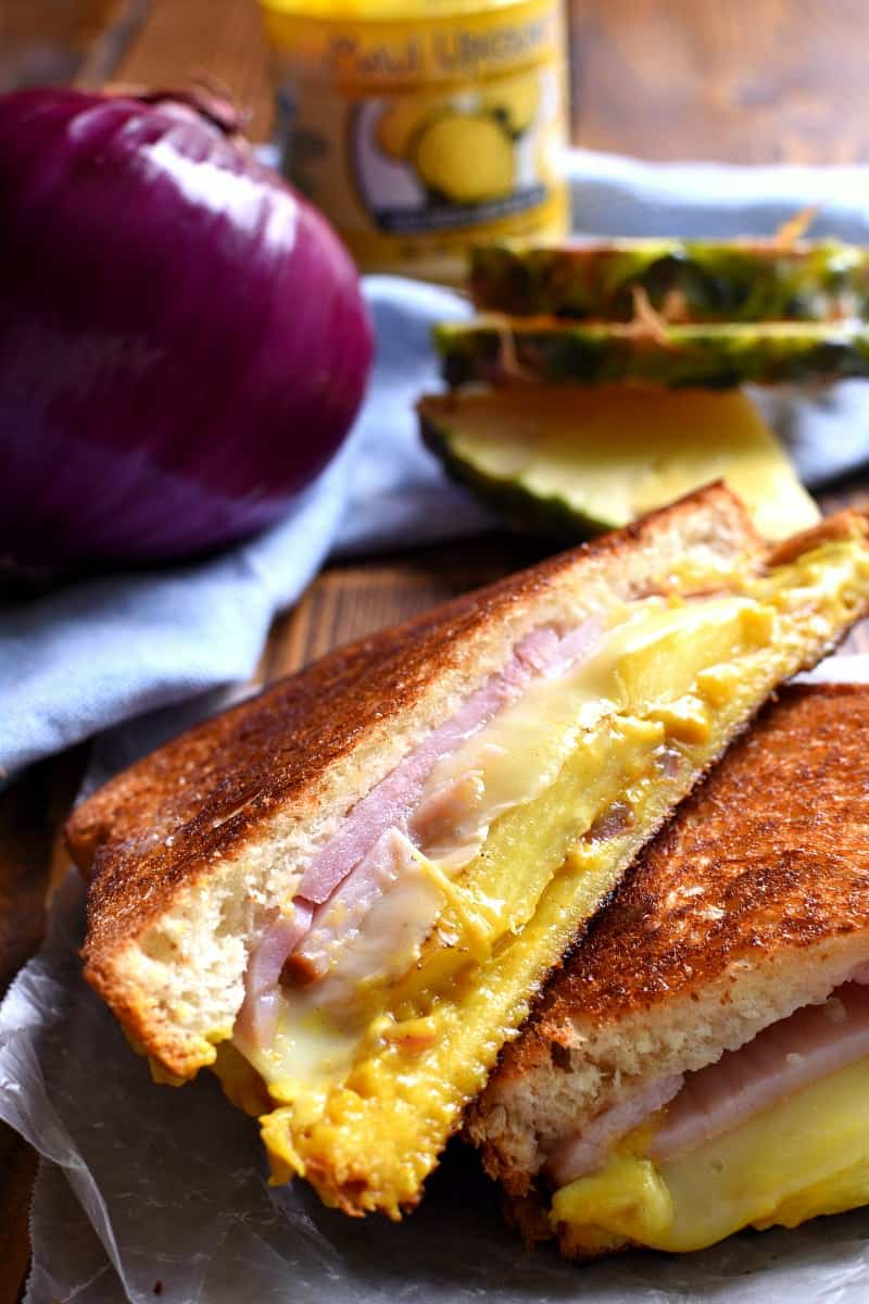 Hawaiian Ham Grilled Cheese Sandwiches Lemon Tree Dwelling Hawaiian Ham Grilled Cheese Sandwiches Lemon Tree Dwelling