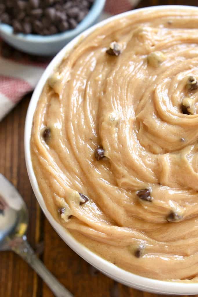 Creamy Peanut Butter Chocolate Chip Dip Lemon Tree Dwelling