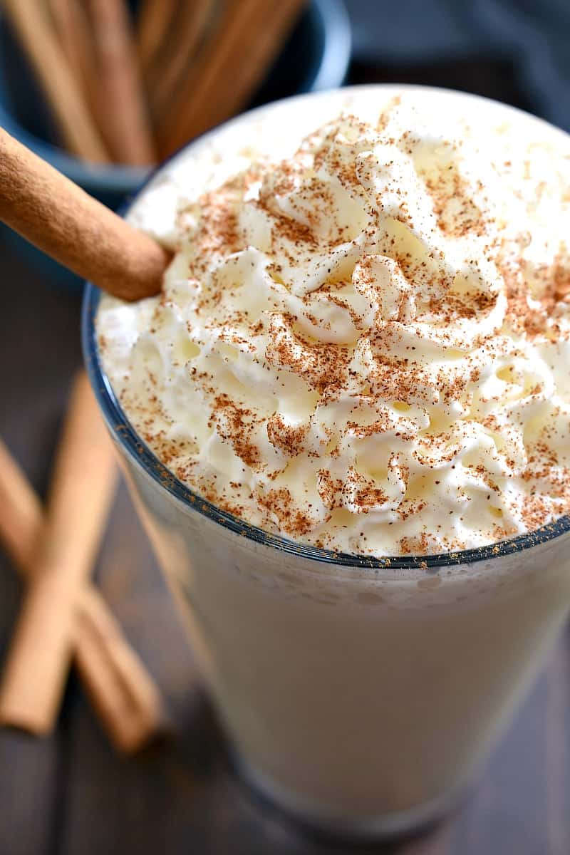 Boozy Cinnamon Dolce Milkshake Lemon Tree Dwelling
