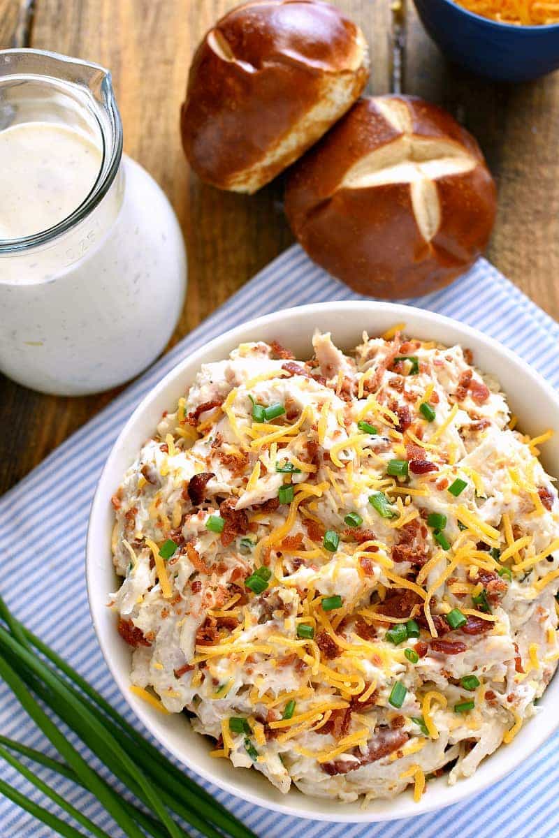 Bacon Cheddar Ranch Chicken Salad – Lemon Tree Dwelling