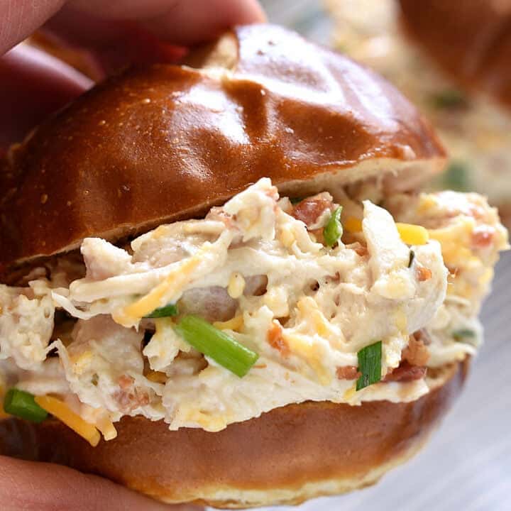 Bacon Cheddar Ranch Chicken Salad