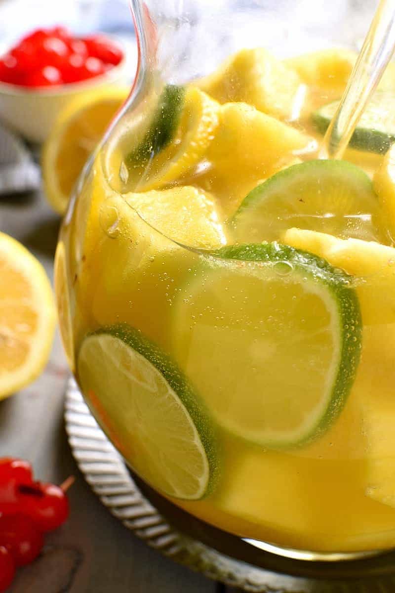 Pineapple Sangria Lemon Tree Dwelling