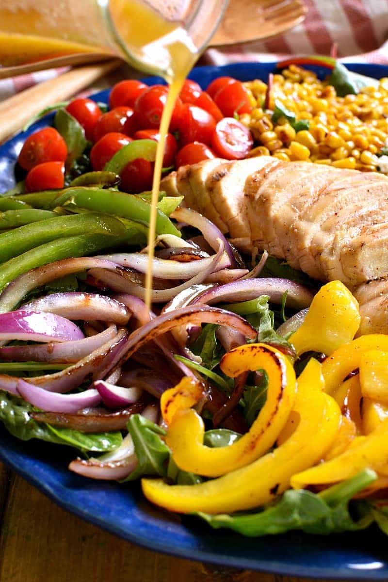 Chicken Fajita Salad Lemon Tree Dwelling