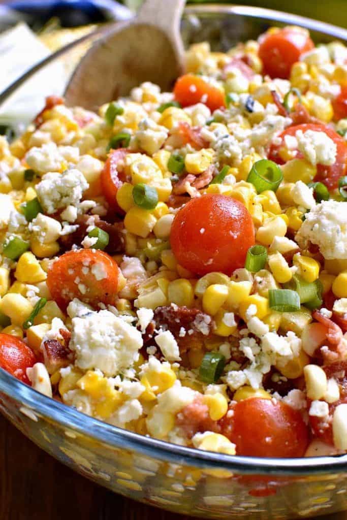 Bacon Blue Cheese Corn Salad Lemon Tree Dwelling