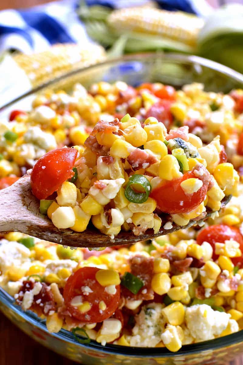 Bacon Blue Cheese Corn Salad Lemon Tree Dwelling
