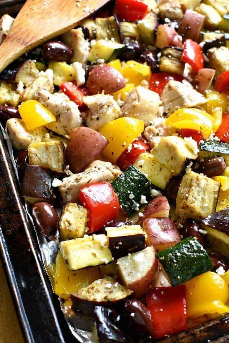 Sheet Pan Greek Chicken
