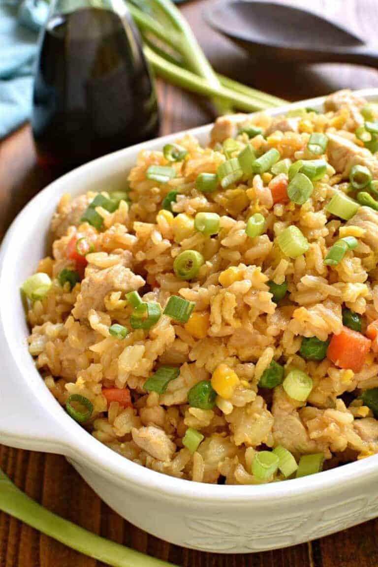 Easy Chicken Fried Rice