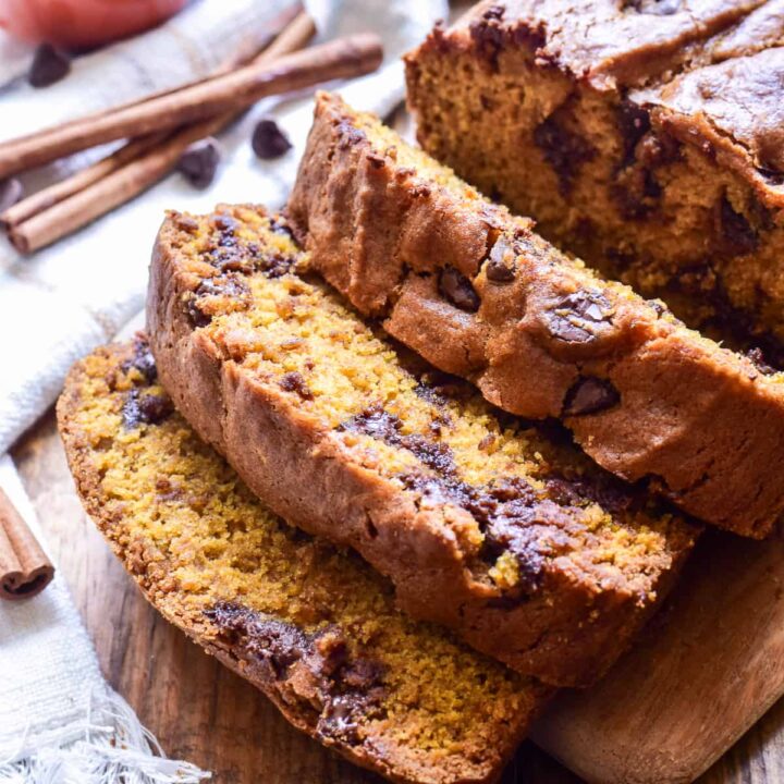 Pumpkin Chocolate Chip Bread