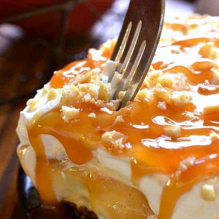 Caramel Apple Lush Dessert