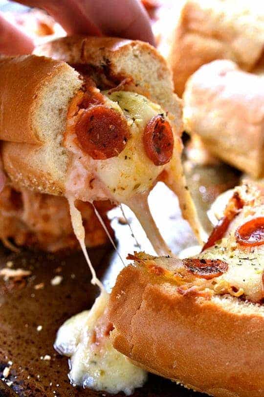 Stuffed Pepperoni Pizza Bread Lemon Tree Dwelling