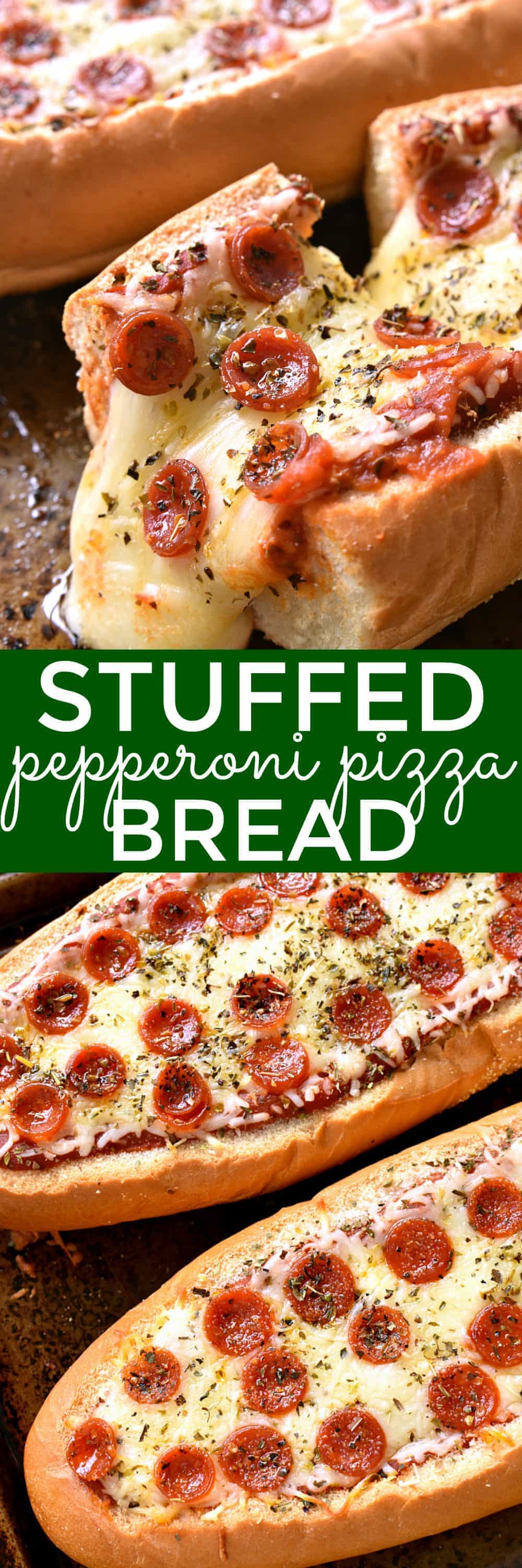 Stuffed Pepperoni Pizza Bread Lemon Tree Dwelling