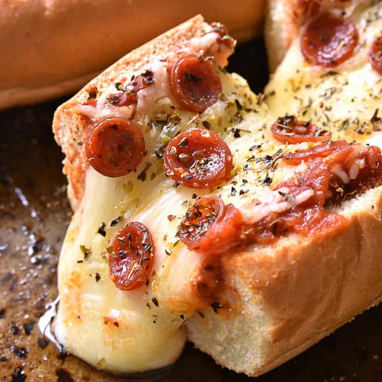 Stuffed Pepperoni Pizza Bread
