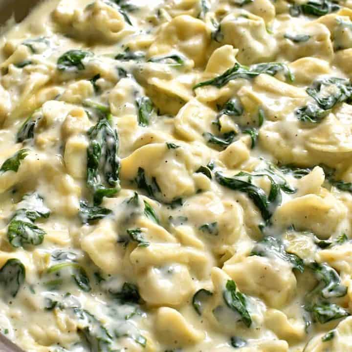 Spinach Artichoke Tortellini