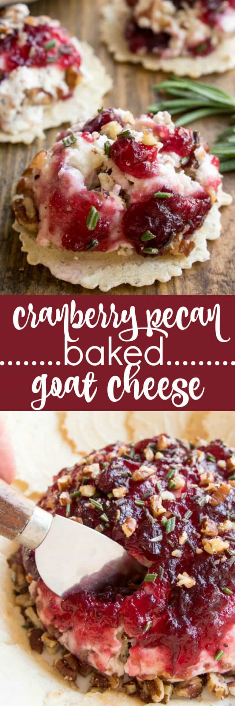 Cranberry Pecan Baked Goat Cheese – Lemon Tree Dwelling
