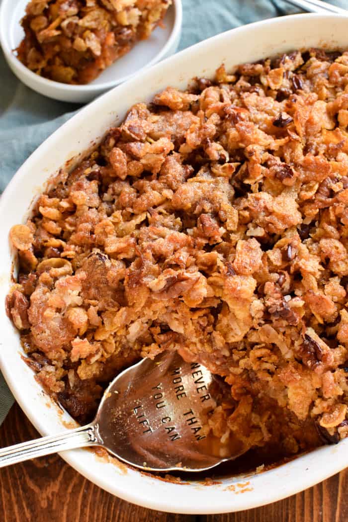 Sweet Potato Casserole with Brown Sugar Pecan Topping Lemon Tree Dwelling