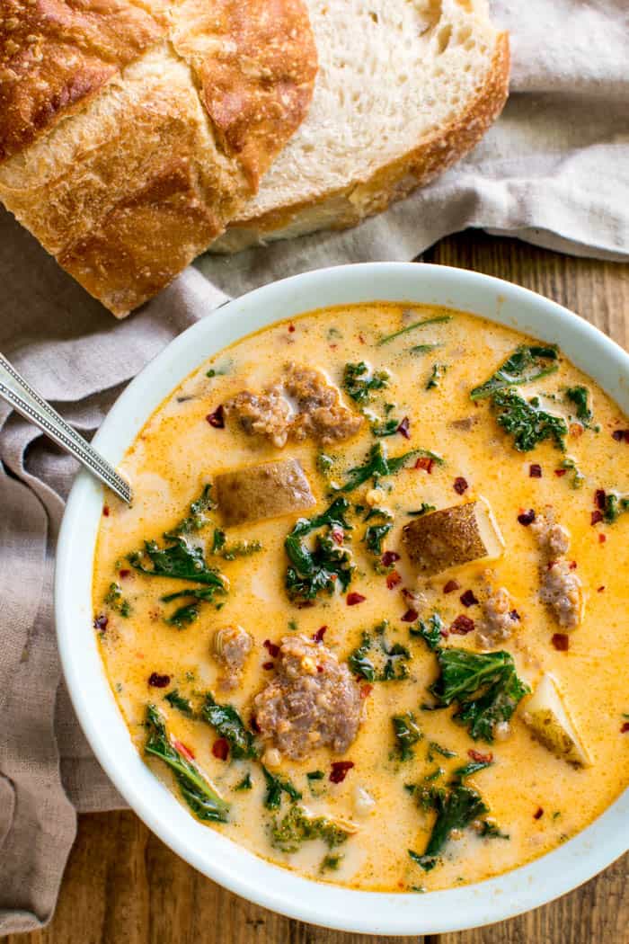 Tuscan Sausage Potato Soup  Lemon Tree Dwelling