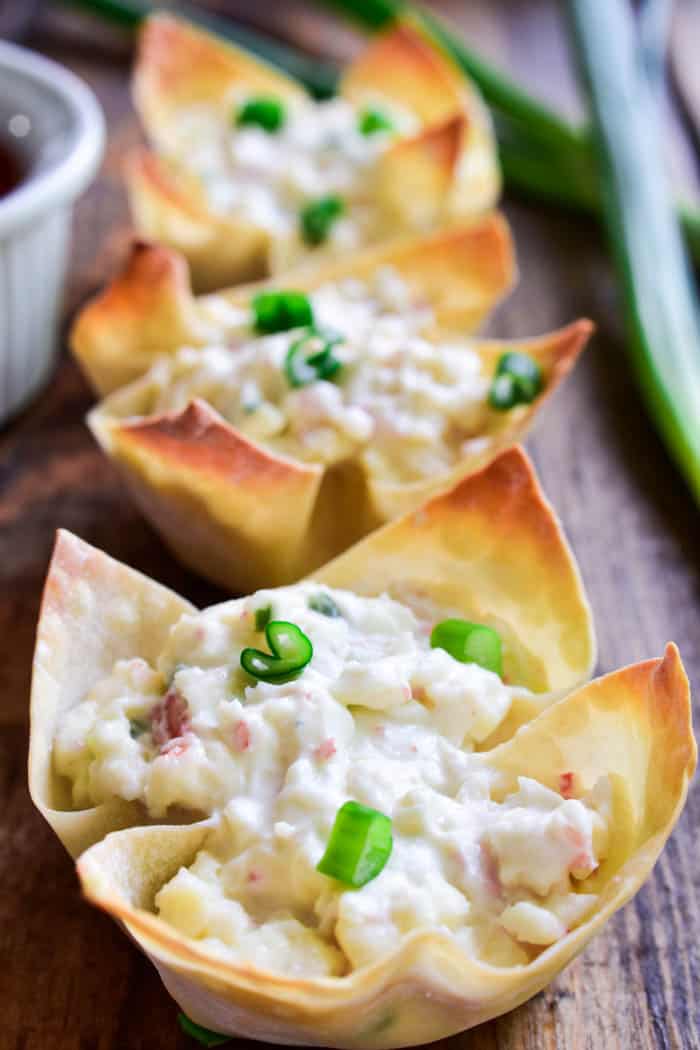 Crab Rangoon Wonton Cups | | Lemon Tree Dwelling