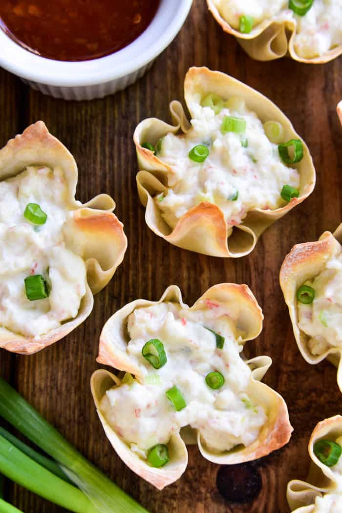 Crab Rangoon Wonton Cups – Lemon Tree Dwelling