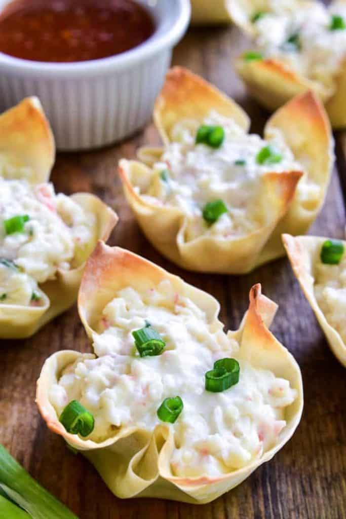Crab Rangoon Wonton Cups Lemon Tree Dwelling