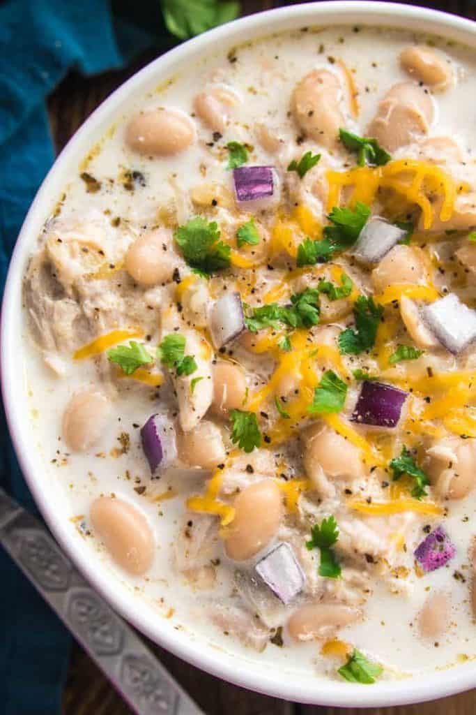 Creamy White Chicken Chili – Lemon Tree Dwelling