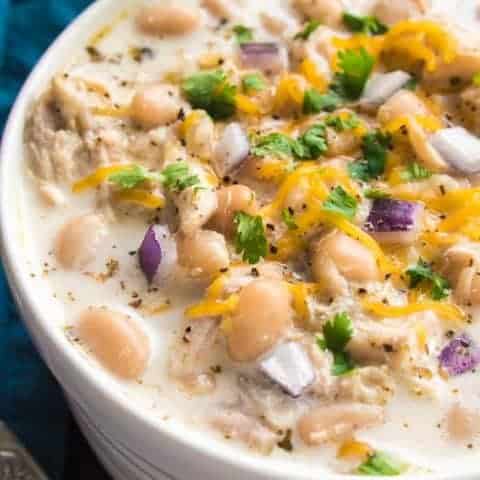 Creamy White Chicken Chili