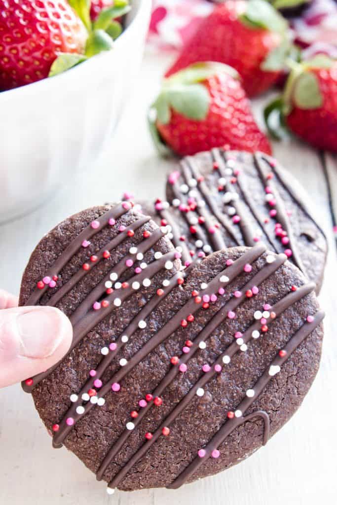 Chocolate Strawberry Sandwich Cookies Lemon Tree Dwelling
