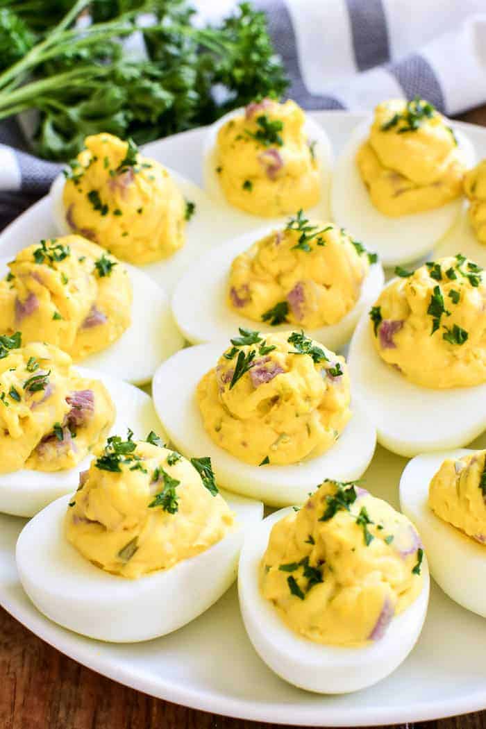 Ham And Cheese Deviled Eggs Lemon Tree Dwelling