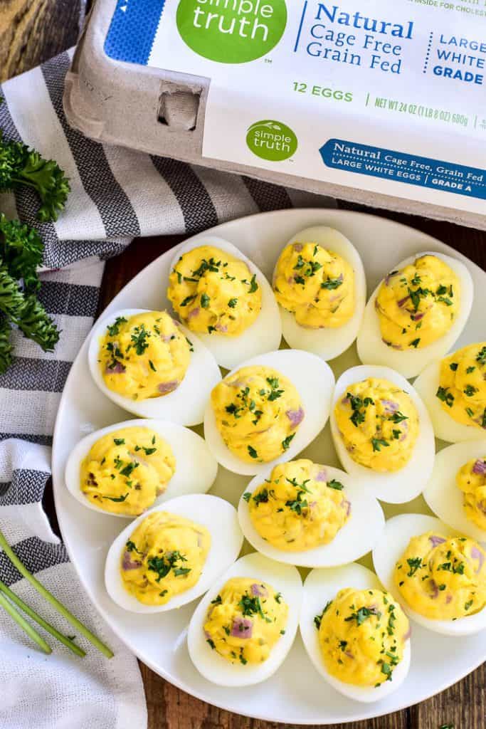 Ham and Cheese Deviled Eggs Lemon Tree Dwelling