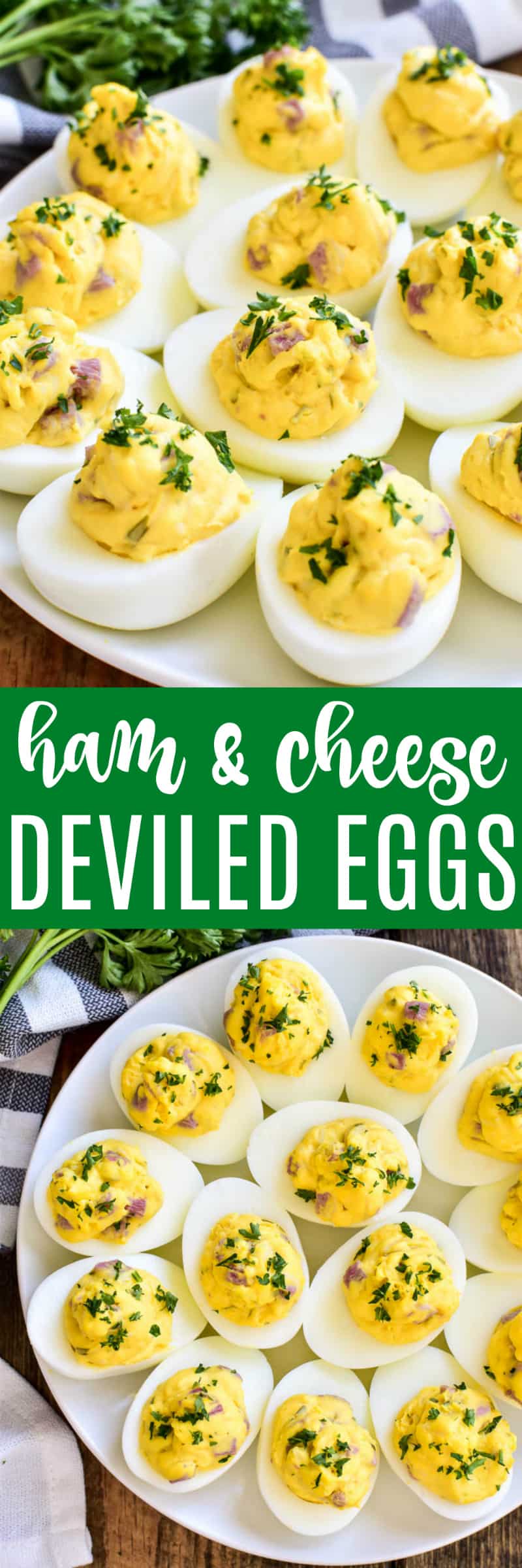 Ham and Cheese Deviled Eggs Lemon Tree Dwelling