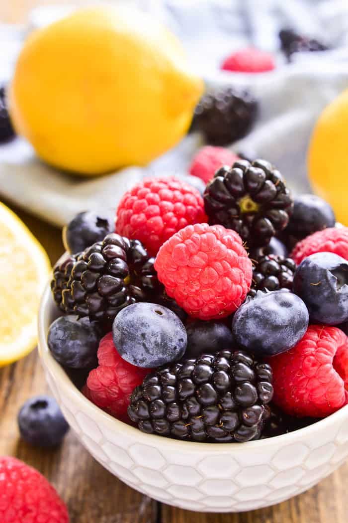 This easy Lemon Mousse is the perfect way to welcome spring! Light, fluffy mouse infused with the sweet flavor of lemon...this sweet treat is delicious all on its own or topped with fresh berries. Whether you're looking for a last minute Easter dessert or the perfect dessert for spring showers, this 5-ingredient Lemon Mousse is sure to be a hit!