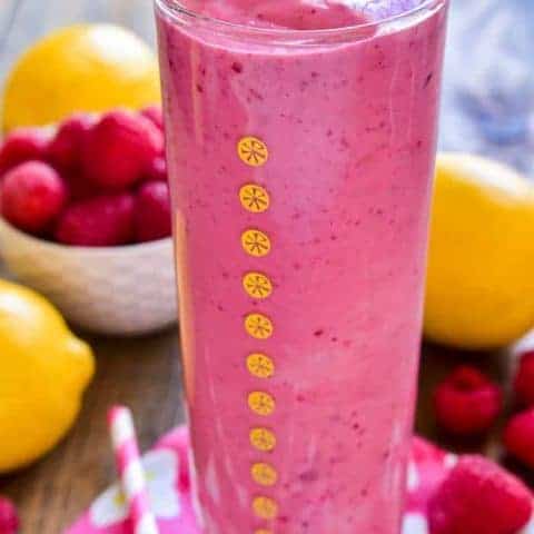 Lemon Raspberry Smoothie