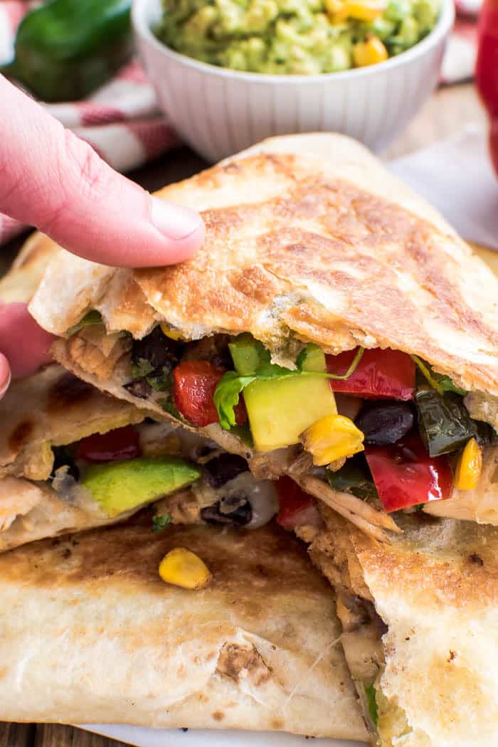 Loaded Chicken Quesadillas Lemon Tree Dwelling