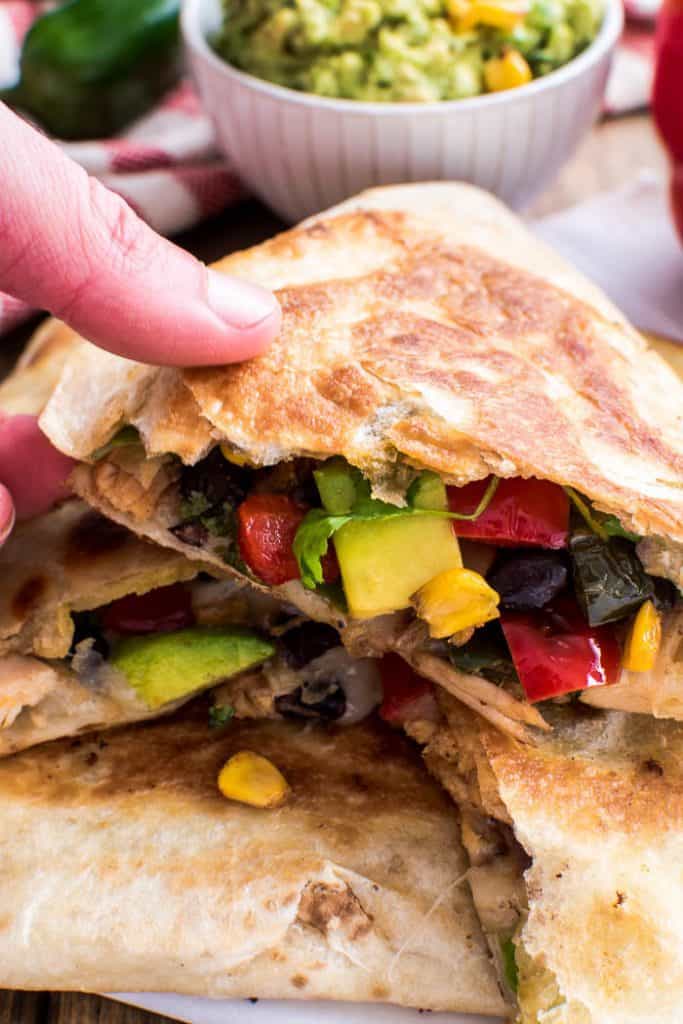 Loaded Chicken Quesadillas Lemon Tree Dwelling