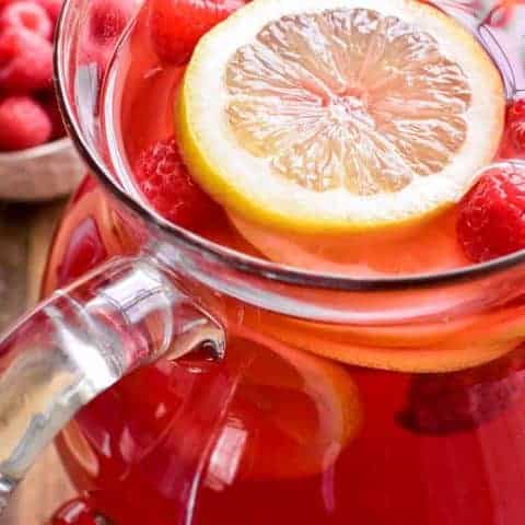 Lemon Raspberry Sangria