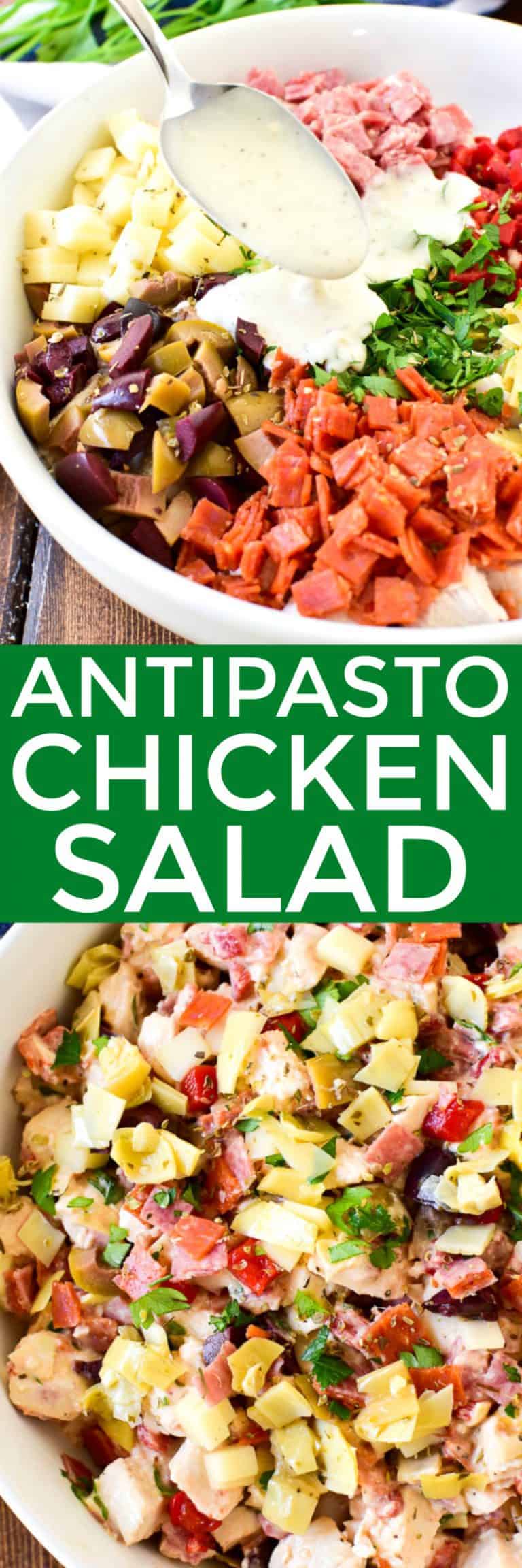 Antipasto Chicken Salad Lemon Tree Dwelling