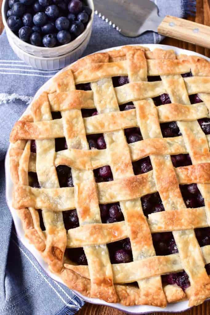 Easy Blueberry Pie Lemon Tree Dwelling