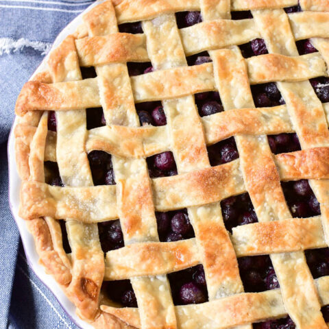 Easy Blueberry Pie