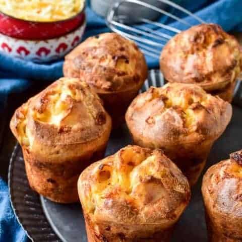 Bacon Cheddar Popovers