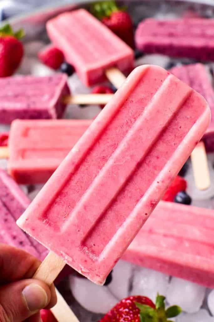 Fruit Smoothie Popsicles Lemon Tree Dwelling