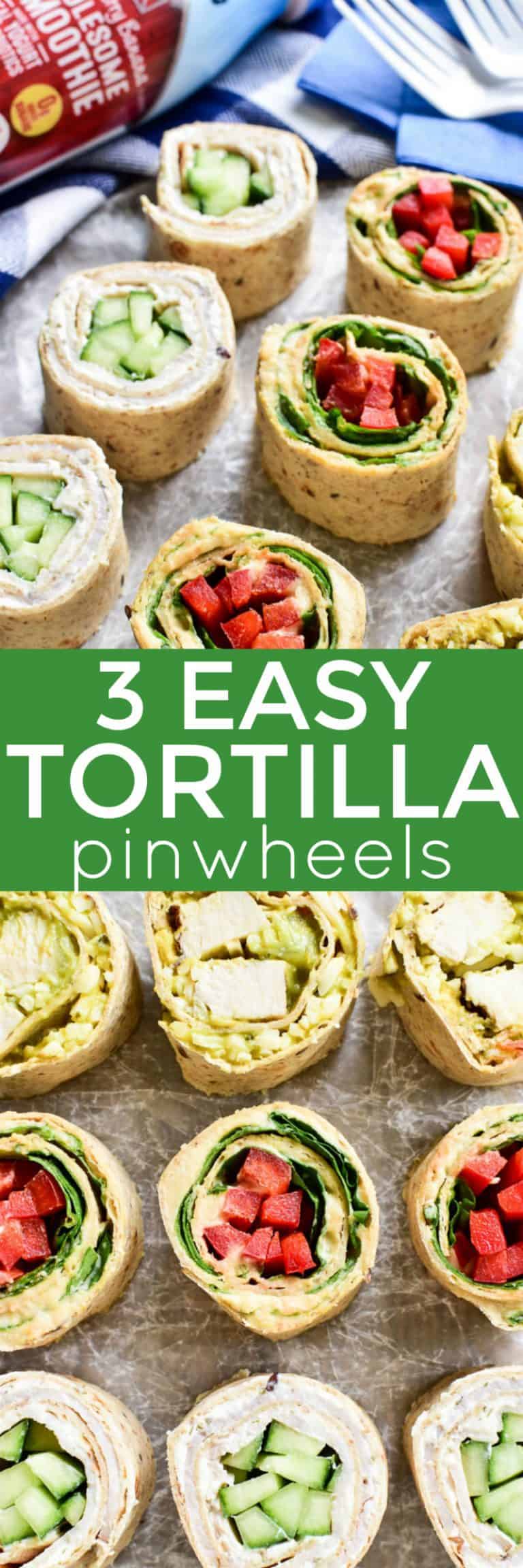 3 Easy Tortilla Pinwheels Recipes – Lemon Tree Dwelling