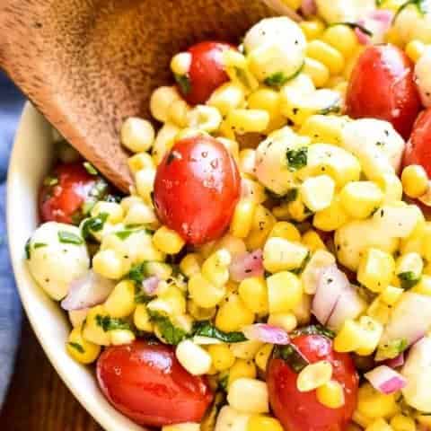 Caprese Corn Salad